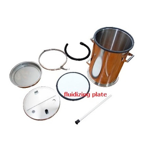 Fluidization Plate for Powder Collection Barrel